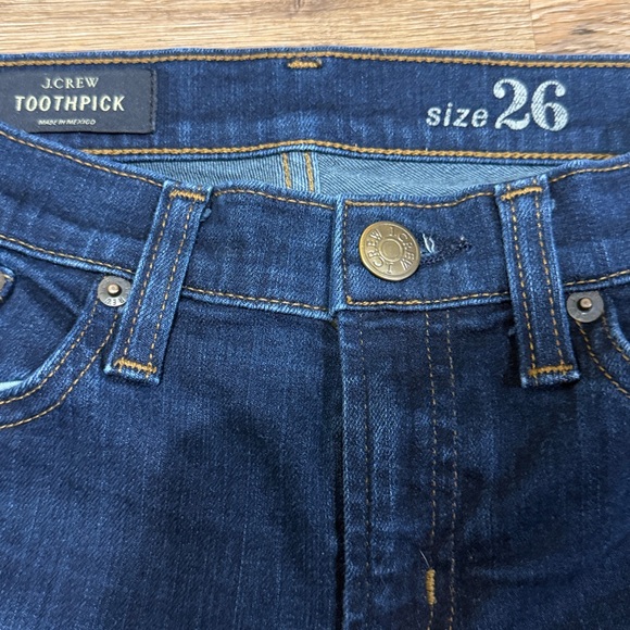 J. Crew Women's Toothpick 8” Skinny Jeans - Picture 7 of 8